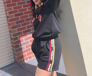 HIDRINA/TIGRAY SHORT TRACKSUIT SET