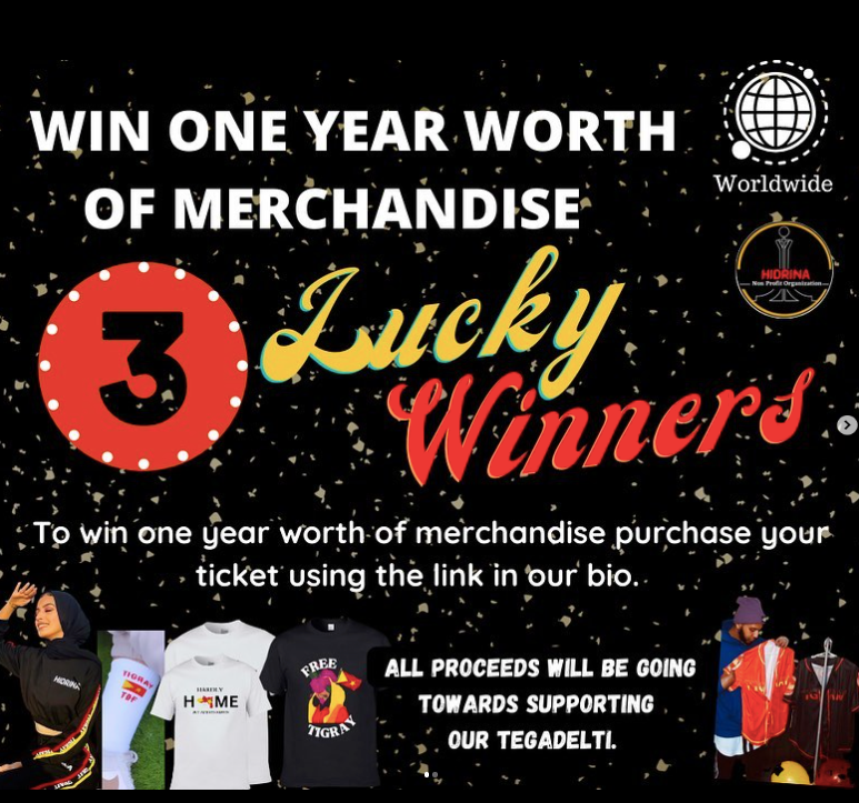 Win one YEAR worth of merchandise